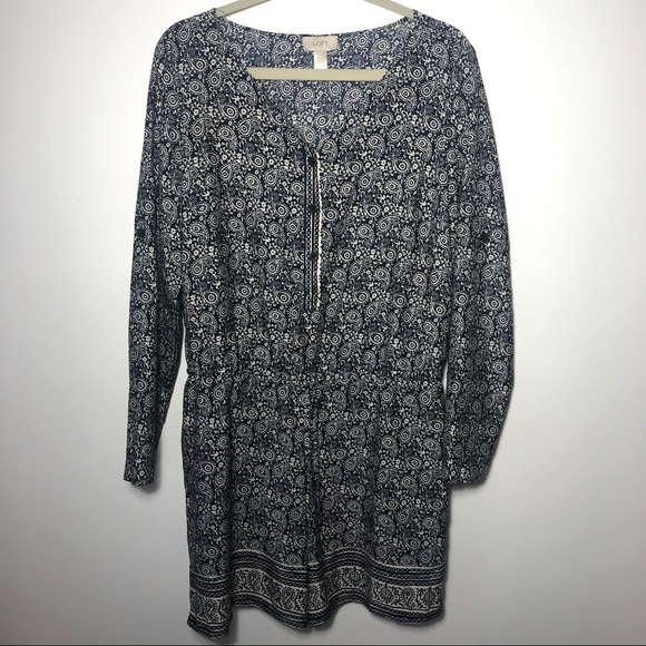 NWOT | Ann Taylor LOFT | Paisley Print Romper - Picture 3 of 8